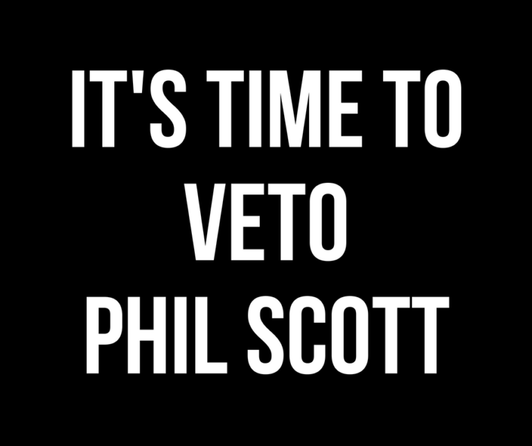 It's Time to Veto Phil Scott