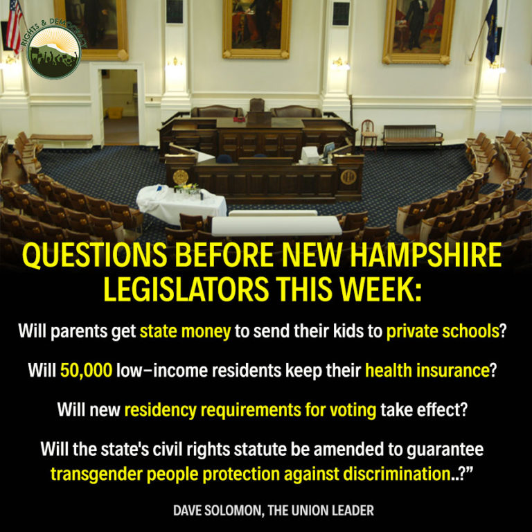 Make 2 Calls to Help With 4 Critical Bills This Week NH
