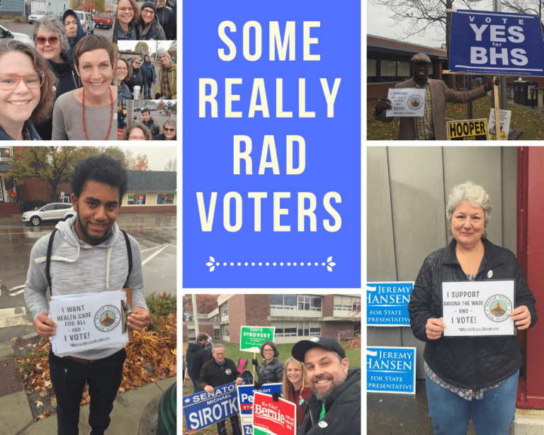 Thanks RAD Vermont Voters!